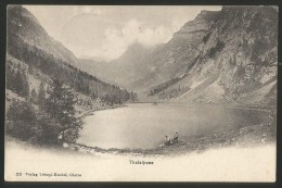 THALALPSEE Bei Filzbach Obstalden Kerenzerberg Glarus 1909 - Filzbach