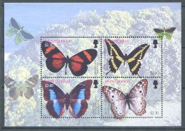 134 MONTSERRAT 2004 - Papillon Butterfly Schmetterling Mariposa (Yvert 1126/29) Neuf ** (MNH) Sans Trace De Charniere - Montserrat