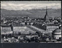 J563 Torino, Panorama View, Vue - Annullo Torino 1954 - Ed. DTC - Panoramic Views