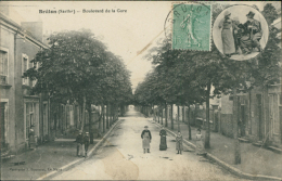 72 BRULON / Boulevard De La Gare / - Brulon