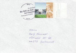 GERMANY 2006 FOOTBALL WORLD CUP GERMANY COVER WITH POSTMARK  / E 59 / - 2006 – Germany
