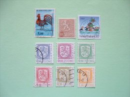 Finland 1968/94 Lions Rooster Climate Comics - Used Stamps