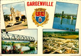 78-GARGENVILLE..4 VUES..CPM - Gargenville