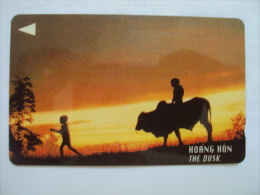 Vietnam Viet Nam Used Magnetic 30000d Phone Card / Phonecard : The Dusk / 02 Images - Vietnam