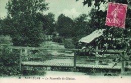 60 Songeons La Passerelle Du Chateau - Songeons