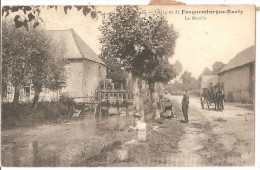 FAUQUEMBERGUE  RENTY    LE MOULIN,animé , Attelage - Fauquembergues