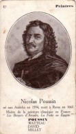 C 10518 - NICOLAS POUSSIN - Peintres -  7 X 12 Cm - Geschichte