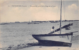 ¤¤  -  63  -  LA BARRE-de-MONTS  -  FROMENTINE   -  Vue Générale Prise De La Plage De La Fosse    -  ¤¤ - Ile De Noirmoutier