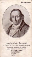 C 10522 - JEAN MARIE JACQUARD - Inventeurs -  7 X 12 Cm - Geschiedenis