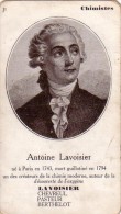 C 10537 -  ANTOINE LAVOISIER - Chimiste -  7 X 12 Cm - Storia