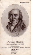 C 10542 - ANTOINE HOUDON - Sculpteur  - 7 X  12 Cm - Geschiedenis