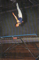 7355- POSTCARD, GYMNASTICS, TRAMPOLINE - Gymnastique