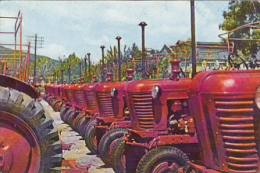 7396- POSTCARD, AGRICULTURE, TRACTORS, KIYANG TRACTOR PLANT - Trattori