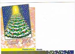 ITALIA - POSTE ITALIANE - 2004 CARTOLINA  NATALE - SCRITTA MA NON VIAGGIATA - RIF.1380 - Autres & Non Classés