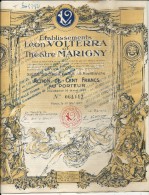 VOLTERA ET TH MARIGNY - Cine & Teatro