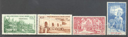 Senegal: Yvert N° 18/21*, MLH - Airmail