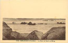 -finistere - Ref RB A49- Kerlouan - La Baie De Roch Ar Gong - Carte Bon Etat  - - Kerlouan