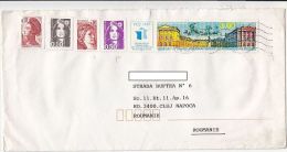 FRENCH PHILATELIC FEDERATION, MARIANNE, STAMPS ON COVER, 1997, FRANCE - Lettres & Documents