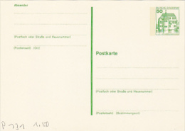 CASTLE, PC STATIONERY, ENTIER POSTAUX, UNUSED, GERMANY - Cartes Postales - Neuves