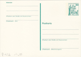 CASTLE, PC STATIONERY, ENTIER POSTAUX, UNUSED, GERMANY - Postkaarten - Ongebruikt