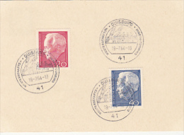 MARTIN LUTHER, PC STATIONERY, ENTIER POSTAUX, PRESIDENT STAMPS, ROWING SPECIAL POSTMARK, 1964, GERMANY - Postkaarten - Ongebruikt