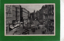 VIENNE Le Graben Est Une Des Rues Les Plus Célèbres Du Centre-ville De Vienne En Autriche CPA Autobus  Magasins Voitures - Wien Mitte