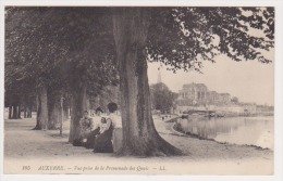 CPA YONNE 89  AUXERRE  Vue Prise De La Promenade Des Quais  N°105 - Auxerre
