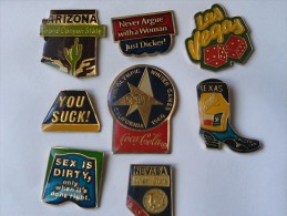 Lot Pins USA Amérique Las Vegas Armée Militaire - Lots