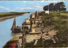 Bourgneuf-en-Retz.. Le Port Du Collet.. Bateaux.. Voiture.. Carte RARE - Bourgneuf-en-Retz