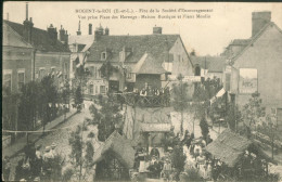 Fête De La Société D'Encouragement - Vue Prise Place Des Harengs - Maison Rustique Et Vieux Moulin - Nogent Le Roi