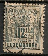 Timbres - Luxembourg - 1882 - 12 1/2 C. - - 1882 Allegory