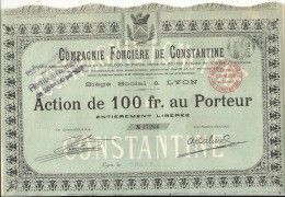 COMPAGNIE FONCIERE DE CONSTANTINE - Afrique