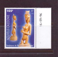 NOUVELLE-CALEDONIE 1995 SCULPTURES  AVEC DATE  YVERT N°722 NEUF MNH** - Nuovi