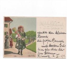 MAILICK    -  HERZLICHEN GLÜCKWUNSCH ZUM ERSTEN SCHULTAG-  ~ 1900 - Mailick, Alfred