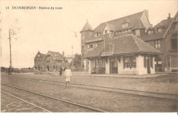 Duinbergen Station Du Tram Café Bellevue N°13  Saia Bruxelles - Knokke