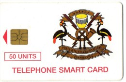 TELECARTE  OUGANDA  50/ Units   Armoiries  Armorial - Ouganda