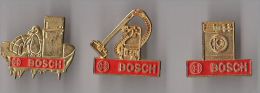 LOT DE 3 PIN´S BOSCH - Sets