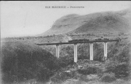 ILE MAURICE    PANORAMA (TRAIN)     EDITEUR  MESSAGERIES MARITIMES - Mauritius