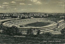 FOOTBALL ROME ROMA ITALIE STADE  STADIO DES CENTOMLIA STADE DES CENT MILLE SPECTATEURS ECRITE CIRCULEE1959 - Stades & Structures Sportives