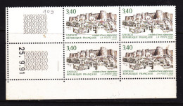 FRANCE N°109 3.40 VERT BRUN OLIVE ET BRUN CITADELLE D'HERAT AFGHANISTAN COIN DATE DU 25.9.91 NEUF SANS CHARNIERE - 1990-1999