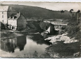 CPSM 29  CARHAIX PONT ET MOULIN DU ROY 1948  Grand Format 15 X 10,5 - Carhaix-Plouguer