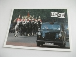 London Auto Car Taxi Soldati A Cavallo - Taxi & Fiacre