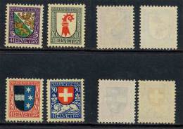 SUISSE - PRO JUVENTUTE / 1926 SERIE 222 A 225 ** / COTE 5.00 EURO (ref 2191) - Neufs