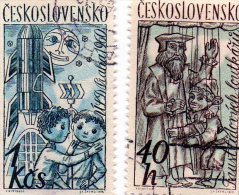 B - 1961 Cecoslovacchia -  Disegni Di Bambini - Marionetten