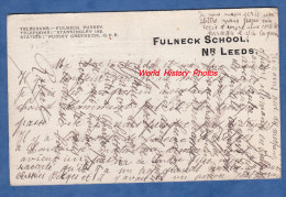 CPA - LEEDS - Fulneck School - Pudsey Stanningley Greenside - 1914 - Stamp - Leeds