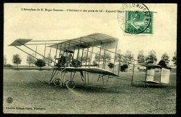 L'Aéroplane De M. Roger SOMMER. L'Aviateur à Son Poste De Vol - ....-1914: Précurseurs