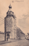 MERBES-LE-CHATEAU : L'église ( 2 Timbres) - Merbes-le-Chateau