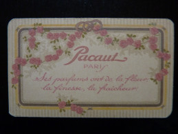 CARTE PARFUMÉE - PACAUT - Ses Parfums Ont De La Fleur, La Finesse, La Fraîcheur - - Vintage (until 1960)