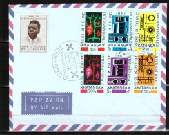 Katanga - FDC 69/74 + Vignette Tshombe - Elisabethville - 08/07/1961 - Katanga