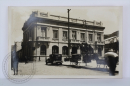 Real Photo Postcard - Bolivia - Central Bank Of Bolivia - Banco Central De La Nacion Boliviana - Old Cars - Bolivia